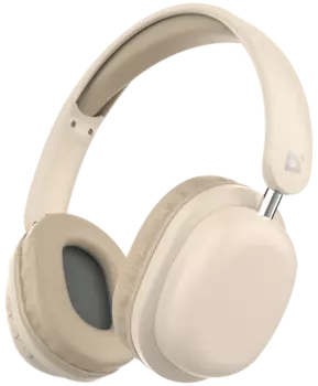 Беспроводная гарнитура Defender FreeMotion B640, Bluetooth, Jack 3.5mm, бежевый (63642)