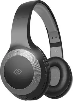 Беспроводная гарнитура Digma BT-15BG, черный/серый (BT-15BG)