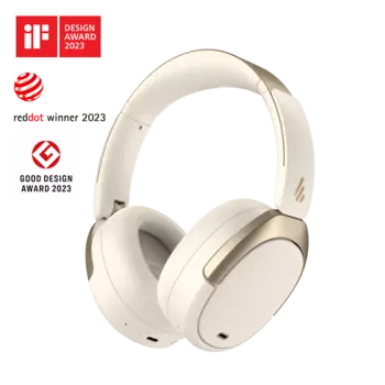 Беспроводная гарнитура Edifier WH950NB, Jack 3.5mm, золотистый/слоновая кость (WH950NB)