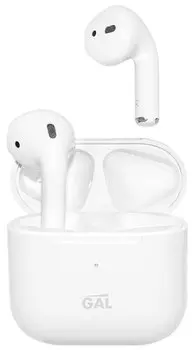 Наушники TWS Gal TW-4300, белый (TW-4300)