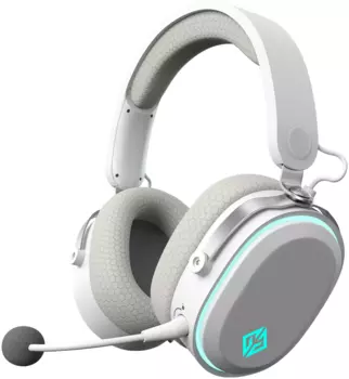 Беспроводная гарнитура GMNG GG-HS405W, радиоканал/Bluetooth, jack 3.5 мм, белый (1899880)