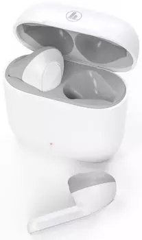 Наушники TWS Hama Freedom Light, белый/серый (00184068)