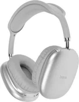 Беспроводная гарнитура Hoco Air Triumph W35, серебристый (6942007616348)