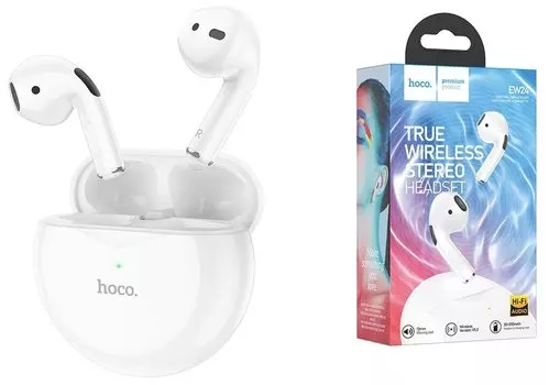 Наушники TWS Hoco EW24, белый (6931474771803)
