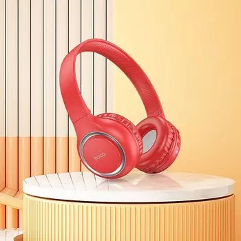 Беспроводная гарнитура Hoco W41 Charm, красный (6931474789266)