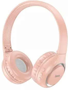 Беспроводная гарнитура Hoco W41 Charm, розовый (6931474789280)