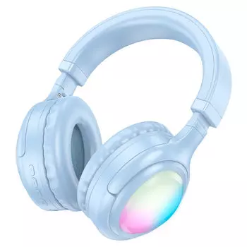 Беспроводная гарнитура Hoco W48 Focus, синий