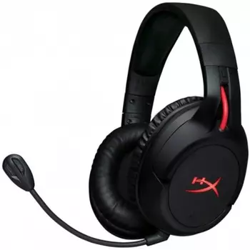 Беспроводная гарнитура HyperX Cloud Flight, Jack 3.5mm/USB, черный/красный (4P5L4AM#ABB)