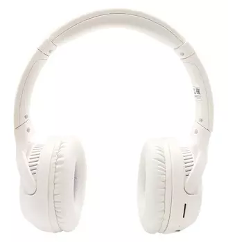 Беспроводная гарнитура Hyundai H-HP101, белый (H-HP101)