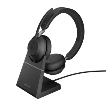 Беспроводная гарнитура Jabra Evolve2 65, стерео, Bluetooth, USB, черный (26599-999-989)