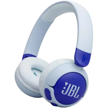Беспроводная гарнитура JBL Junior 320 BT, Bluetooth, синий (JBLJR320BTBLU)