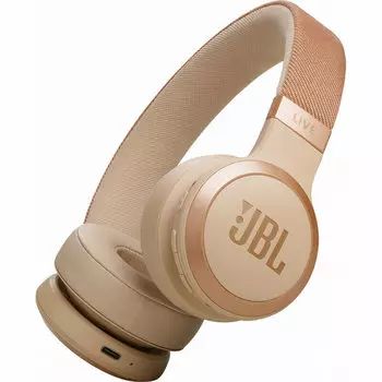 Беспроводная гарнитура JBL Live 670NC, бежевый (JBLLIVE670NCSAT)