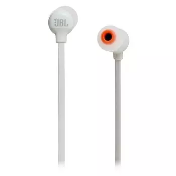 Беспроводная гарнитура JBL T110BT, белый (JBLT110BTWHT)