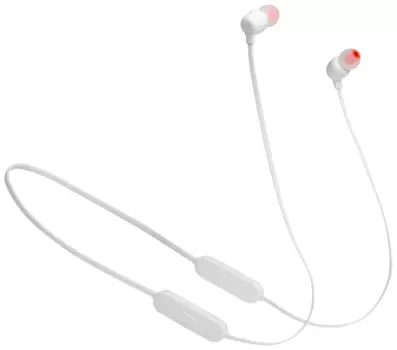 Беспроводная гарнитура JBL Tune 125 BT, белый (JBLT125BTWHT)