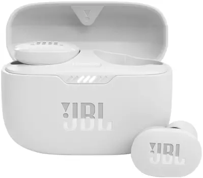 Беспроводная гарнитура JBL Tune 130NC, белый (JBLT130NCTWSWCN)