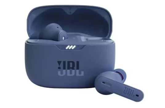 Беспроводная гарнитура JBL TUNE T230, синий (JBLT230NCTWSBLU)