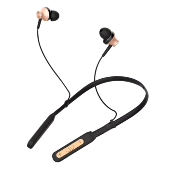 Беспроводная гарнитура Nobby Comfort S-120, черный/золотистый (NBC-BH-42-82)