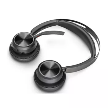 Беспроводная гарнитура Plantronics VOYAGER FOCUS 2 UC, стерео, Bluetooth, USB Type-C, чёрный (77Y87AA)