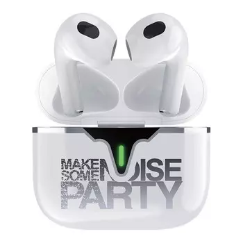 Наушники TWS Qumo LiFE «Party», белый (42342)