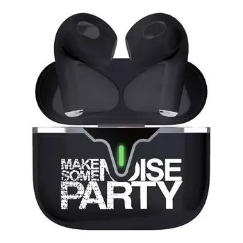 Наушники TWS Qumo LiFE «Party», черный (42752)