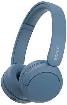 Беспроводная гарнитура Sony WH-CH520, синий (WH-CH520/L)