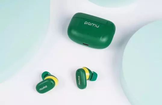 Беспроводная гарнитура Xiaomi Padmate PaMu Z1 Pro, зеленый (T11P)