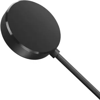 Беспроводное зарядное устройство Deppa 24023, 2.5 Вт, 1А, Galaxy Watch Active2, Watch 3, Watch 4, Watch 5, черный (24023)
