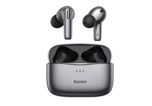 Беспроводные наушники Baseus SIMU ANC True Wireless Earphones S2 Grey, серый (NGS2-0G)