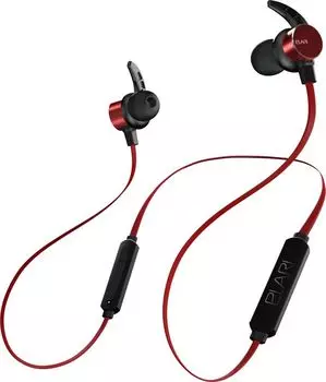 Беспроводные наушники Elari BeatBand, красный