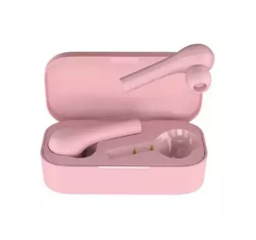 Беспроводные наушники HIPER PULL, розовый (HTW-MX3)