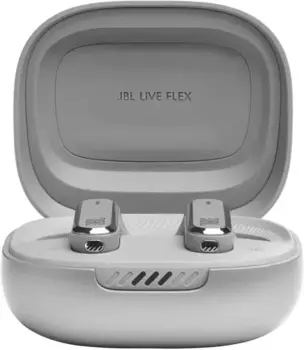 Беспроводные наушники JBL LIVEFLEX, серебристый (JBLLIVEFLEXSVRCN)