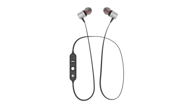 Беспроводные наушники More Choice BG20, серебристый