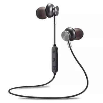 Беспроводные наушники More Choice BG6, серебристый