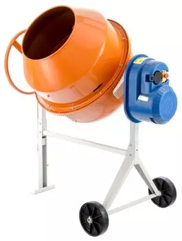 Бетоносмеситель Denzel B-180, однофазный, 0.7 кВт объем смесителя 180л (95423)