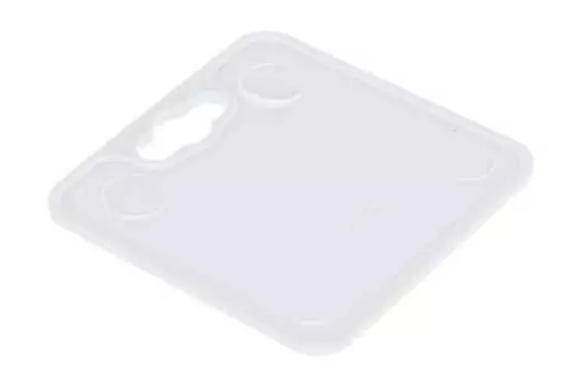 Бирка кабельная Fortisflex У-153, 28мм х 28мм, полипропилен, белый, 250 шт. (77678)