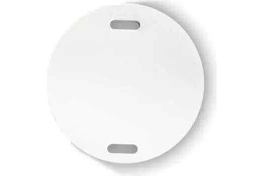 Бирка кабельная Netko 135, круг, пластик, белый, 100 шт. (68407)