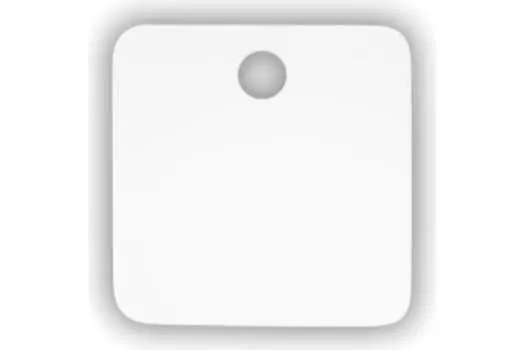 Бирка кабельная Netko 153, квадрат, пластик, белый, 250 шт. (68409)