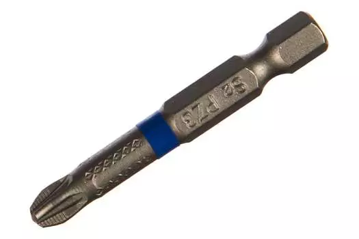 Бита односторонняя CUTOP PROFI PZ3, 50 мм, 1/4 (тип Е), магнитная, 2 шт. (83-346)