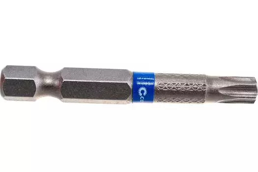 Бита односторонняя CUTOP PROFI T30, 50 мм, 1/4 (тип Е), магнитная, 2 шт. (83-347)