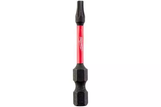Бита односторонняя Milwaukee Shockwave TX15, 50 мм, 1/4 (тип Е), ударная, 1 шт. (4932451286)