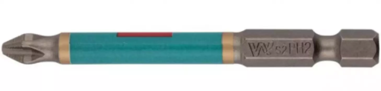 Бита односторонняя WHIRLPOWER Профессионал PH2, 70мм, 1/4 (тип Е), 1шт