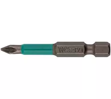 Бита односторонняя WHIRLPOWER Профи PZ1, 50мм, 1/4 (тип Е), 1шт. (57596)