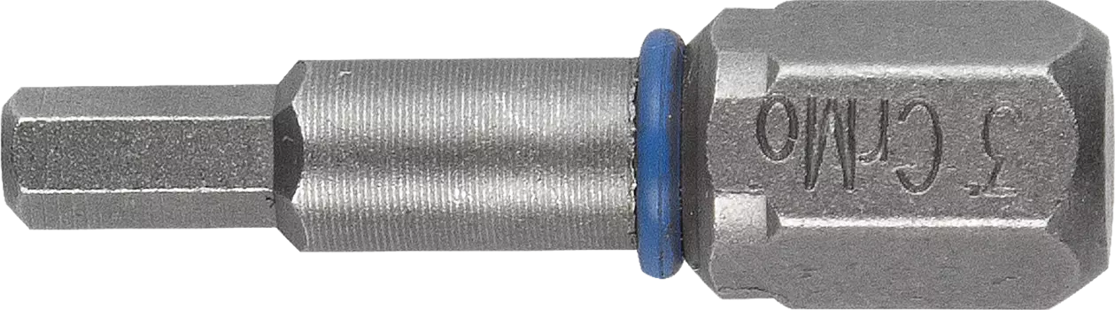 Бита односторонняя ЗУБР Эксперт HEX4, 25мм, 1/4 (тип С), магнитная, 2шт. (26017-4-25-2)