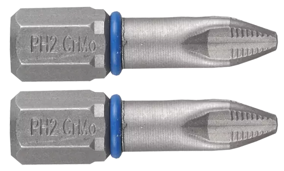 Бита односторонняя ЗУБР Эксперт PH2, 25мм, 1/4 (тип С), магнитная, 2шт. (26011-2-25-2)