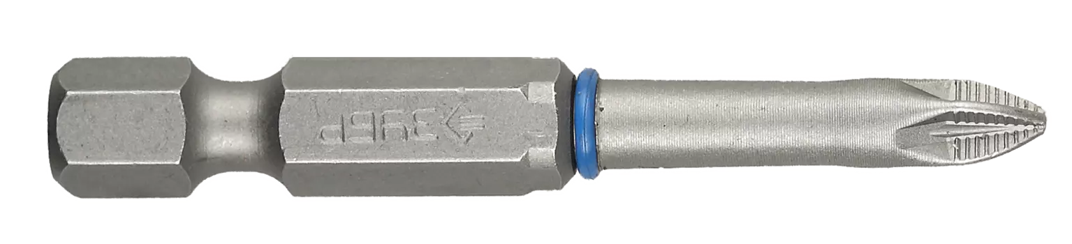 Бита односторонняя ЗУБР Эксперт PZ1, 50мм, 1/4 (тип Е), магнитная, 2шт. (26013-1-50-2)