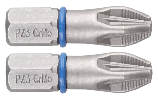 Бита односторонняя ЗУБР Эксперт PZ3, 25мм, 1/4 (тип С), магнитная, 2шт. (26013-3-25-2)