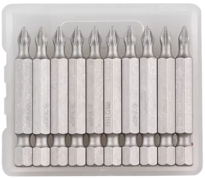 Бита односторонняя ЗУБР Мастер PH1, 50мм, 1/4 (тип Е), 10шт. (26001-1-50-10)