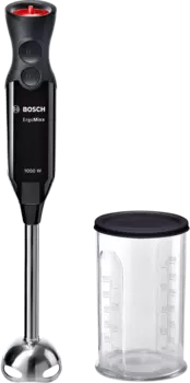 Блендер погружной Bosch ErgoMixx MS6CB6110 1000Вт, черный/серебристый (MS6CB6110)