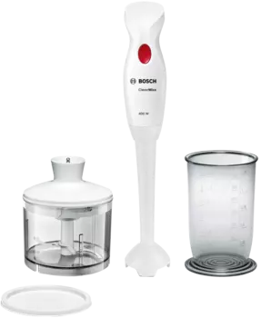Блендер погружной Bosch MSM14200 400Вт, белый (MSM14200)