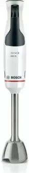 Блендер погружной Bosch Serie 4 MSM4W421 800 Вт, белый (MSM4W421)